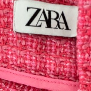 Zara Pink Ankle & Cropped Pants